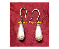 Orecchini in Argento e Perle