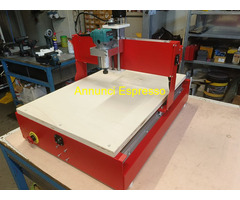PANTOGRAFO CNC 400x600x50mm - Mach3 interfaccia