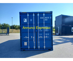 Container High Cube blu da 6 m (20 piedi)