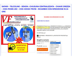CHIUSURA CENTRALIZZATA - TELECOMANDO