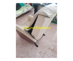 DUE-POLTRONE-RELAX-MASSAGG.-ELETTRICA IN PELLE