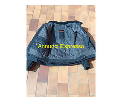 Giaccone moto uomo marca Spidi taglia 48 pelle ner