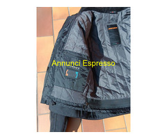 Giaccone moto uomo marca Spidi taglia 48 pelle ner