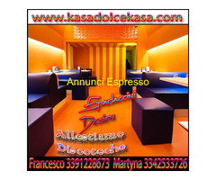 Divani per allestire Sale Locali Bar Discoteche