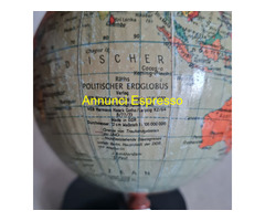 Globo Terrestre Tedesco Räths DDR 1964  piccolo ma