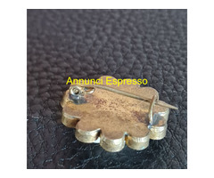 Spilla antica   tema floreale  primi '900   microm