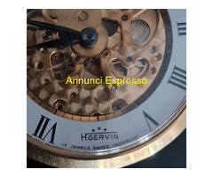 Orologio   vintage da tasca H. GERVIN  scheletrato
