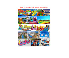 NOLEGGIO  GIOCHI  GONFIABILI PROFESSIONALI