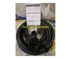 Cavo Ricarica Auto Elettrica Tipo2 Volex 6m (5G6)