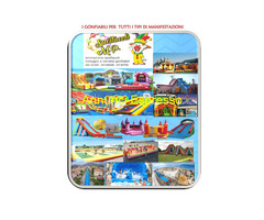 NOLEGGIO  GIOCHI  GONFIABILI PROFESSIONALI