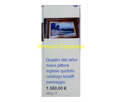 Tre quadri due di Castrovilli uno di Arthur Ryvers