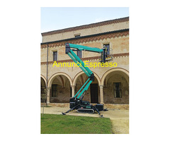 Piattaforma aerea ragno cingolato Imer IM20 Kubota