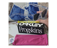Oakley Frogskins lente prizm sapphire come NUOVI