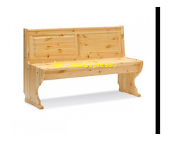 Angolo panca con cassonetto  in stile tirolese