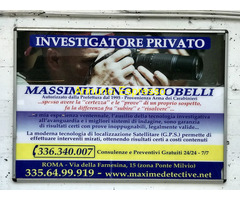 Massimiliano Altobelli Investigatore Privato Roma
