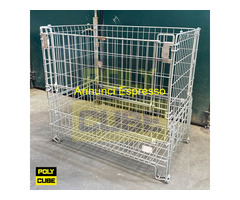 Gabbie o ceste metalliche sovrapponibili