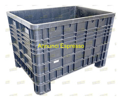 Cassoni o bins in plastica chiusi usati