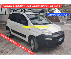 FIAT Panda 3ª serie 1.3 JTD 80CV AUTOCARRO VAN 2POSTI Minivan/Van