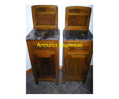 Vendo Comodini Antichi con marmo