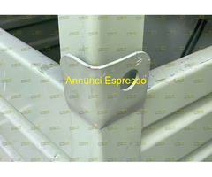 Cassoni contenitori a bocca di lupo in lamiera usa