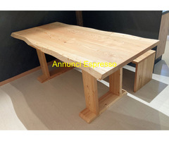 Tavolo larice artigianale