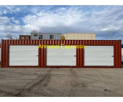 Container HC da 40' usato con porta avvolgibile