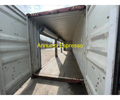 Container HC da 40' usato con porta avvolgibile