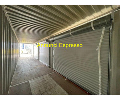 Container HC da 40' usato con porta avvolgibile