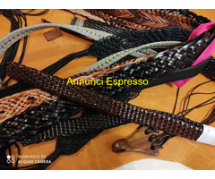 CINTURE Intrecciati Vari Vera Pelle