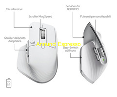 Logitech MX Master 3S mouse wireless bluetooth