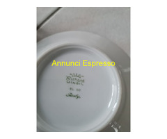 Gio Ponti coppia di tazzine con coperchio e piatti