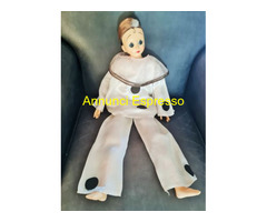 Grande Pierrot bambola vintage MIGLIORATI anno 197