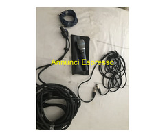 MICROFONO-SCHURE-MOD BETA 87+CAVI AUDIO-VIDEO-PRO