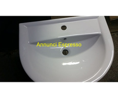 LAVABO-DA BAGNO-IDEAL-STANDARD-MOD-TESI +PIEDE