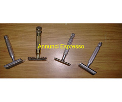 Due rasoi vintage Gillette un Lunawerk, un British