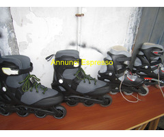 ROLLEBAR-PATTINI-OXELO-ABEC MIS43+INLINESKATES-M38