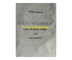 Mixer stereo B.S.T. ATLANTA 6