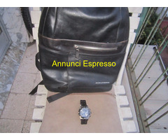 ZAINO PIQUADRO -PORTA PC-PEL+OROLOGIO GUESS -METAL