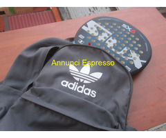RACCCHETTA  PADEL-SIUX+SCARPE+ZAINETTO ADIDAS