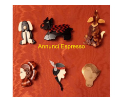 Spille di Lea Stein Paris vintage