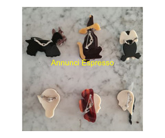 Spille di Lea Stein Paris vintage