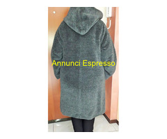 Cappotto MAX MARA  vintage  lungo con cappuccio ,