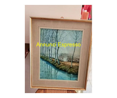 Quadro firmato Delfino Pini ([NUM]) realizzato