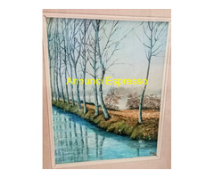 Quadro firmato Delfino Pini ([NUM]) realizzato