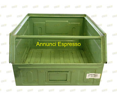 CASSETTE BOCCHE DI LUPO IN METALLO USATE