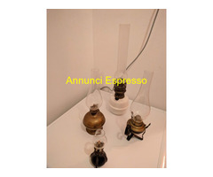 Vendo 4 Lampade a petrolio ANTICHE