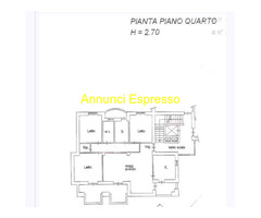 Attico mq140 Discreto quarto piano