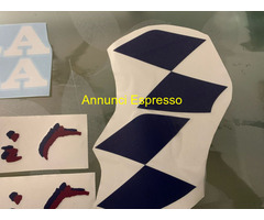 Gilera bullit kit adesivi telaio viola