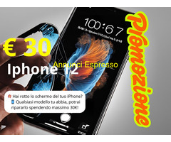 Riparazione Vetro iPhone 12