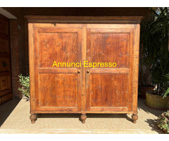 Antico Grande stipone /dispensa  credenza XIX